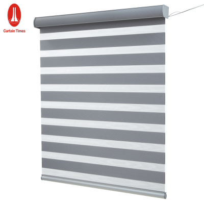 Indoor smart roller blinds blackout fabric motorized zebra shades