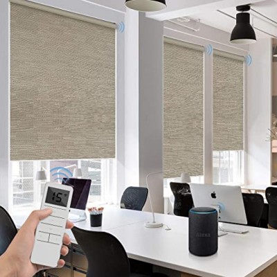 American commercial industrial motorized automatic window roller blinds