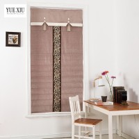 China Supplier High Quality Embroider Roman Blinds Shade