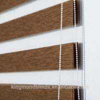 KINGMOND European luxury linen zebra roller indoor/outdoor blinds