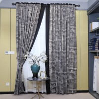 Ready made hot selling luxury window curtain for home office